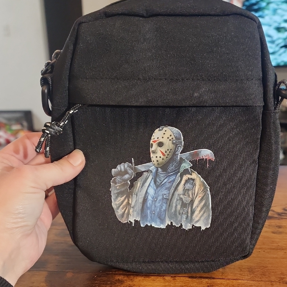 Jason Voorhees Friday the 13th And IT small crossbody messenger bag Bundle
